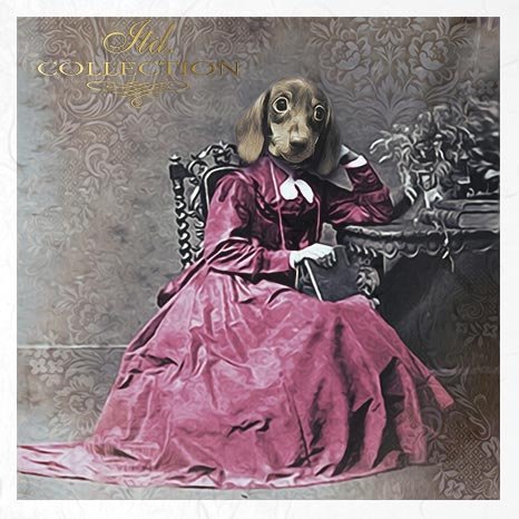 Decoupage Mini Rice Paper Set - Animals in Costume III