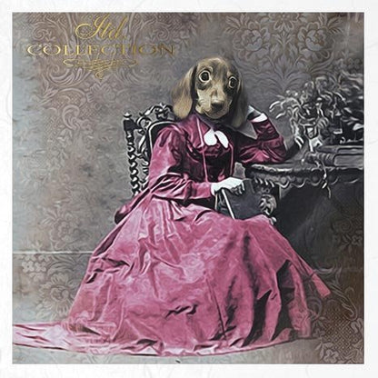 Decoupage Mini Rice Paper Set - Animals in Costume III