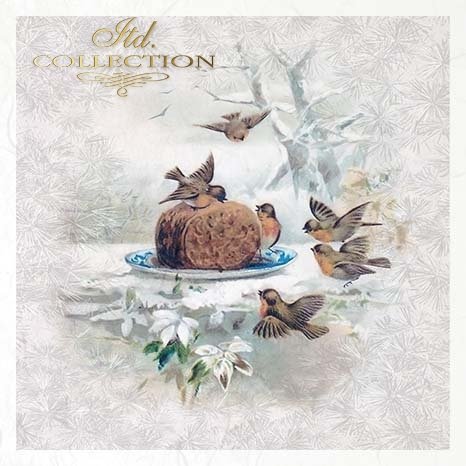 Decoupage Mini Rice Paper Set - Birds