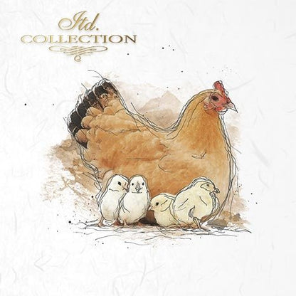 Decoupage Mini Rice Paper Set - Chickens