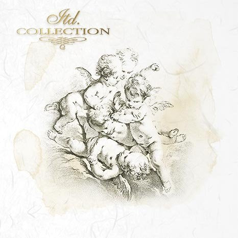 Decoupage Mini Rice Paper Set - Cupid II