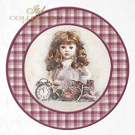 Decoupage Mini Rice Paper Set - Dolls and Toys