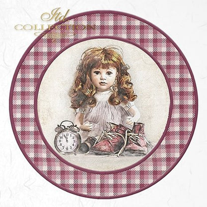 Decoupage Mini Rice Paper Set - Dolls and Toys