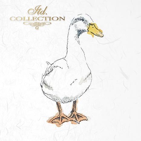 Decoupage Mini Rice Paper Set - Ducks