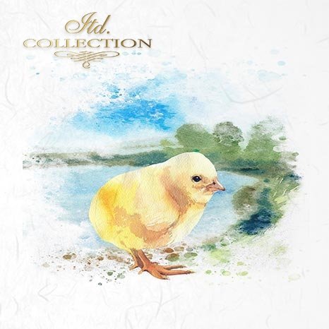 Decoupage Mini Rice Paper Set - Easter Animals