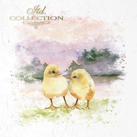 Decoupage Mini Rice Paper Set - Easter Animals