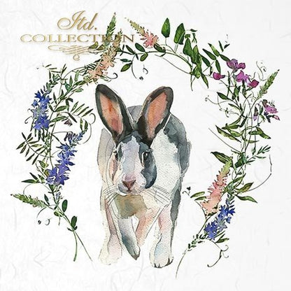 Decoupage Mini Rice Paper Set - Easter Animals II