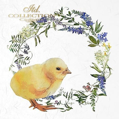 Decoupage Mini Rice Paper Set - Easter Animals II