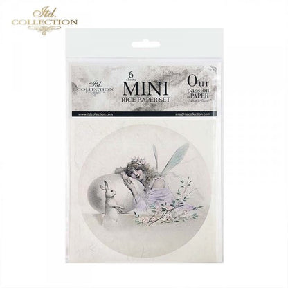 Decoupage Mini Rice Paper Set - Easter Fairies