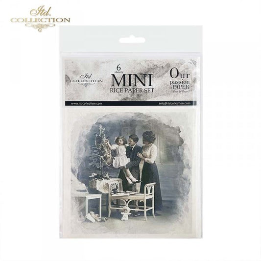 Decoupage Mini Rice Paper Set - Family Photographs