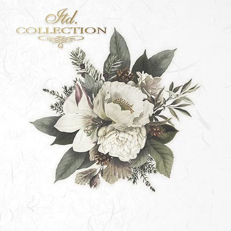 Decoupage Mini Rice Paper Set - Flower Compositions