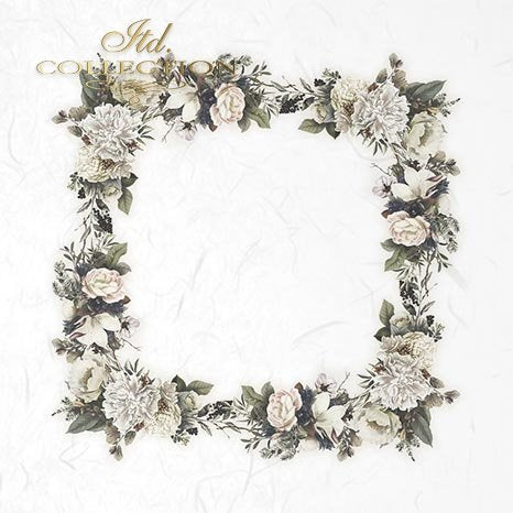 Decoupage Mini Rice Paper Set - Flower Compositions