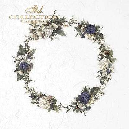 Decoupage Mini Rice Paper Set - Flower Compositions