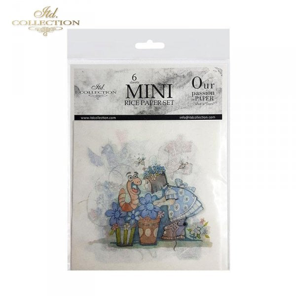 Decoupage Mini Rice Paper Set - Graphics Dorota Marciniak