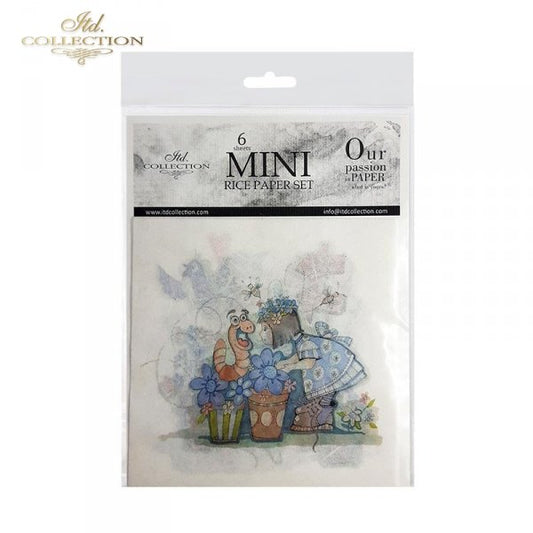 Decoupage Mini Rice Paper Set - Graphics Dorota Marciniak