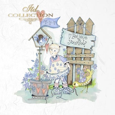 Decoupage Mini Rice Paper Set - Graphics Dorota Marciniak