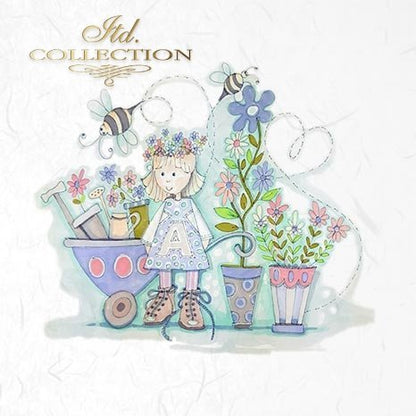 Decoupage Mini Rice Paper Set - Graphics Dorota Marciniak