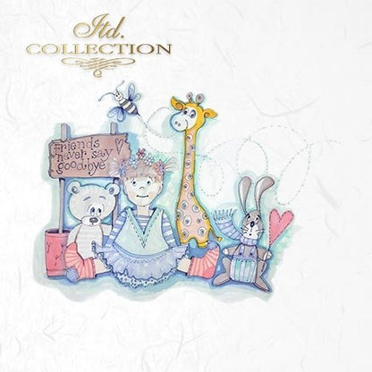 Decoupage Mini Rice Paper Set - Graphics Dorota Marciniak