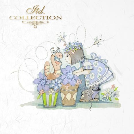 Decoupage Mini Rice Paper Set - Graphics Dorota Marciniak