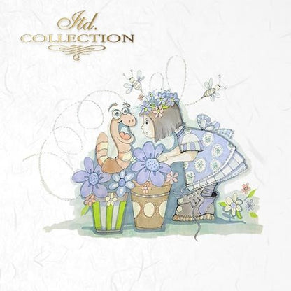 Decoupage Mini Rice Paper Set - Graphics Dorota Marciniak