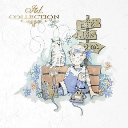 Decoupage Mini Rice Paper Set - Graphics Dorota Marciniak II