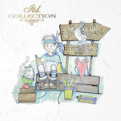 Decoupage Mini Rice Paper Set - Graphics Dorota Marciniak II