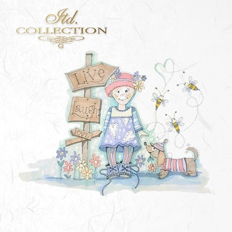 Decoupage Mini Rice Paper Set - Graphics Dorota Marciniak II