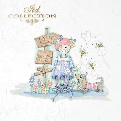 Decoupage Mini Rice Paper Set - Graphics Dorota Marciniak II