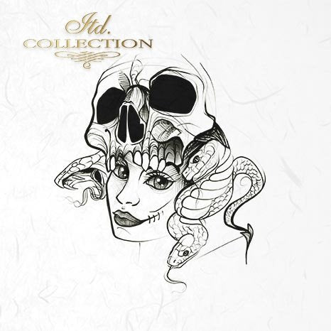 Decoupage Mini Rice Paper Set - Graphics by Monika Dutkiewicz