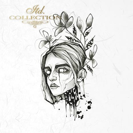 Decoupage Mini Rice Paper Set - Graphics by Monika Dutkiewicz