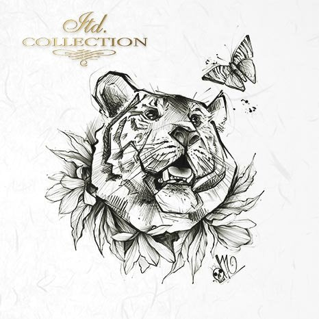 Decoupage Mini Rice Paper Set - Graphics by Monika Dutkiewicz II