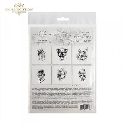 Decoupage Mini Rice Paper Set - Graphics by Monika Dutkiewicz II