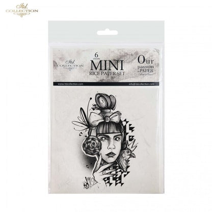 Decoupage Mini Rice Paper Set - Graphics by Monika Dutkiewicz III