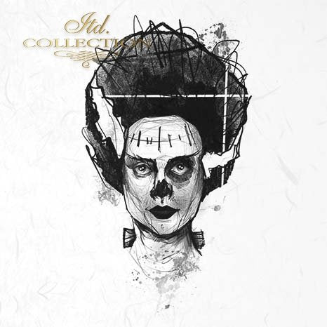 Decoupage Mini Rice Paper Set - Graphics by Monika Dutkiewicz III