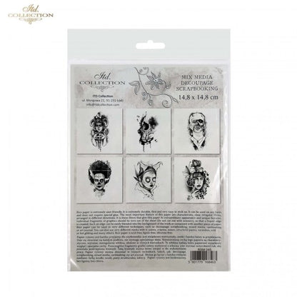 Decoupage Mini Rice Paper Set - Graphics by Monika Dutkiewicz III