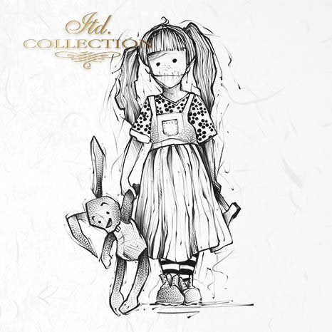 Decoupage Mini Rice Paper Set - Graphics by Monika Dutkiewicz IV