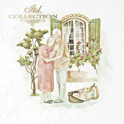 Decoupage Mini Rice Paper Set - Life Together