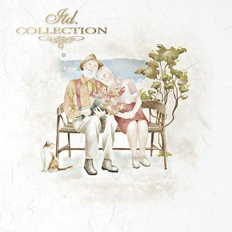 Decoupage Mini Rice Paper Set - Life Together