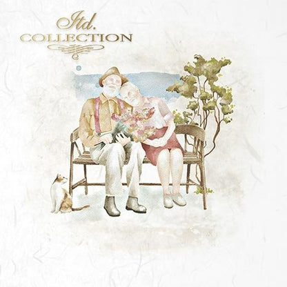 Decoupage Mini Rice Paper Set - Life Together