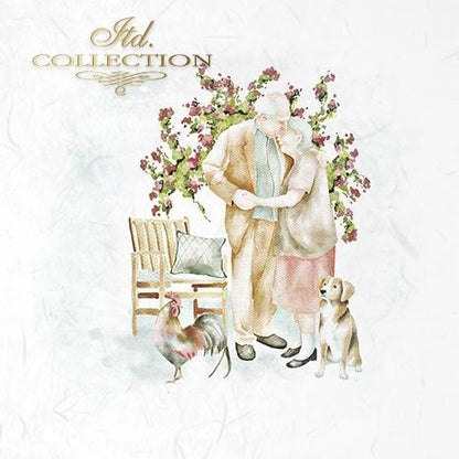 Decoupage Mini Rice Paper Set - Life Together