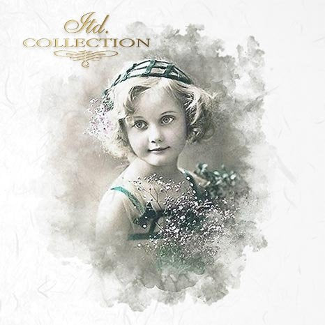 Decoupage Mini Rice Paper Set - Magic of Old Photography