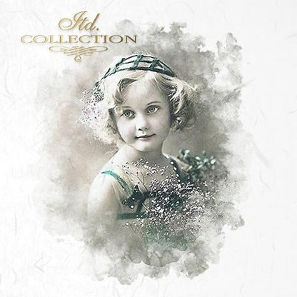 Decoupage Mini Rice Paper Set - Magic of Old Photography