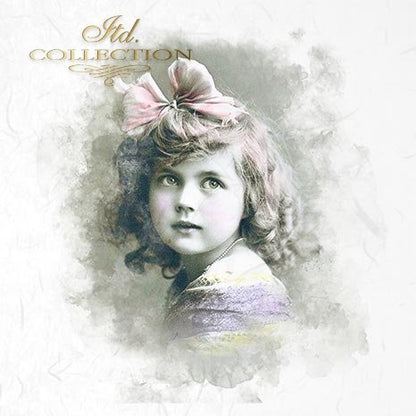 Decoupage Mini Rice Paper Set - Magic of Old Photography