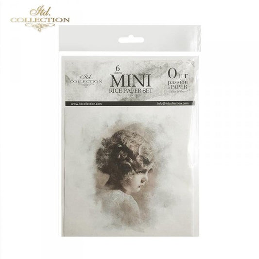 Decoupage Mini Rice Paper Set - Magic of Old Photography II