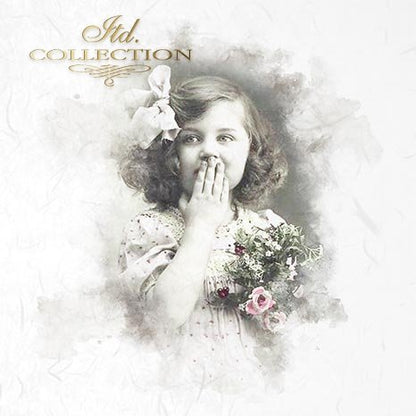 Decoupage Mini Rice Paper Set - Magic of Old Photography II