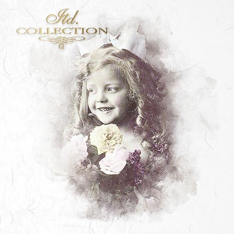 Decoupage Mini Rice Paper Set - Magic of Old Photography II