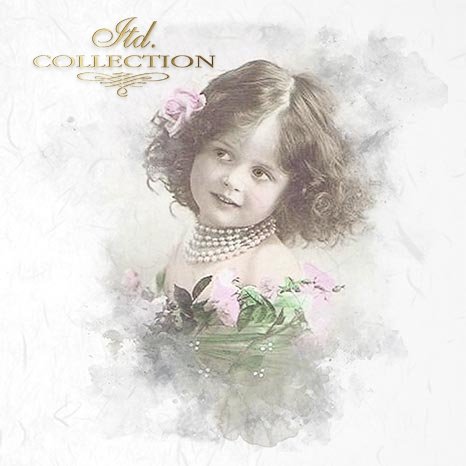 Decoupage Mini Rice Paper Set - Magic of Old Photography II