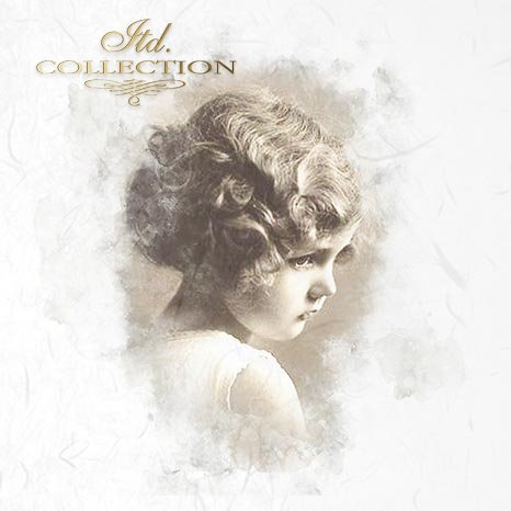 Decoupage Mini Rice Paper Set - Magic of Old Photography II