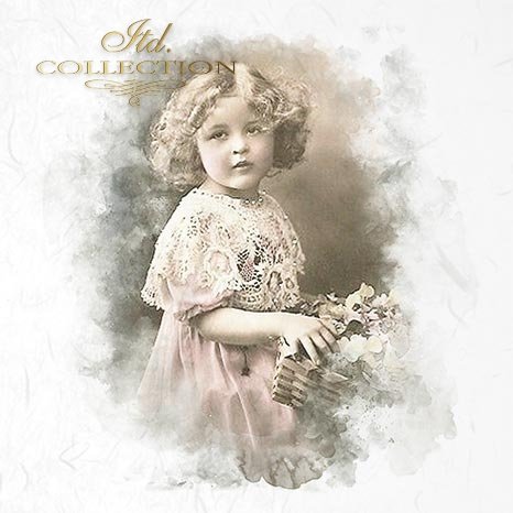 Decoupage Mini Rice Paper Set - Magic of Old Photography III