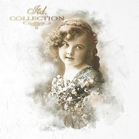 Decoupage Mini Rice Paper Set - Magic of Old Photography III